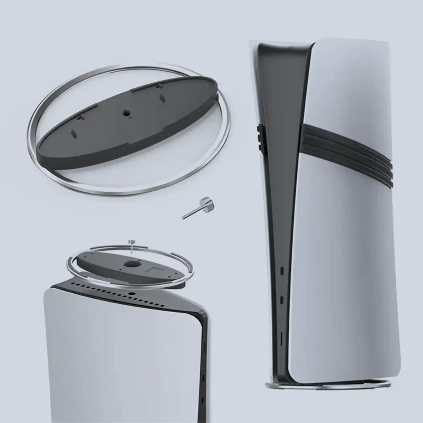Vertical Stand For For Ps5, Ps5 Slim, Ps5 Pro - Grey