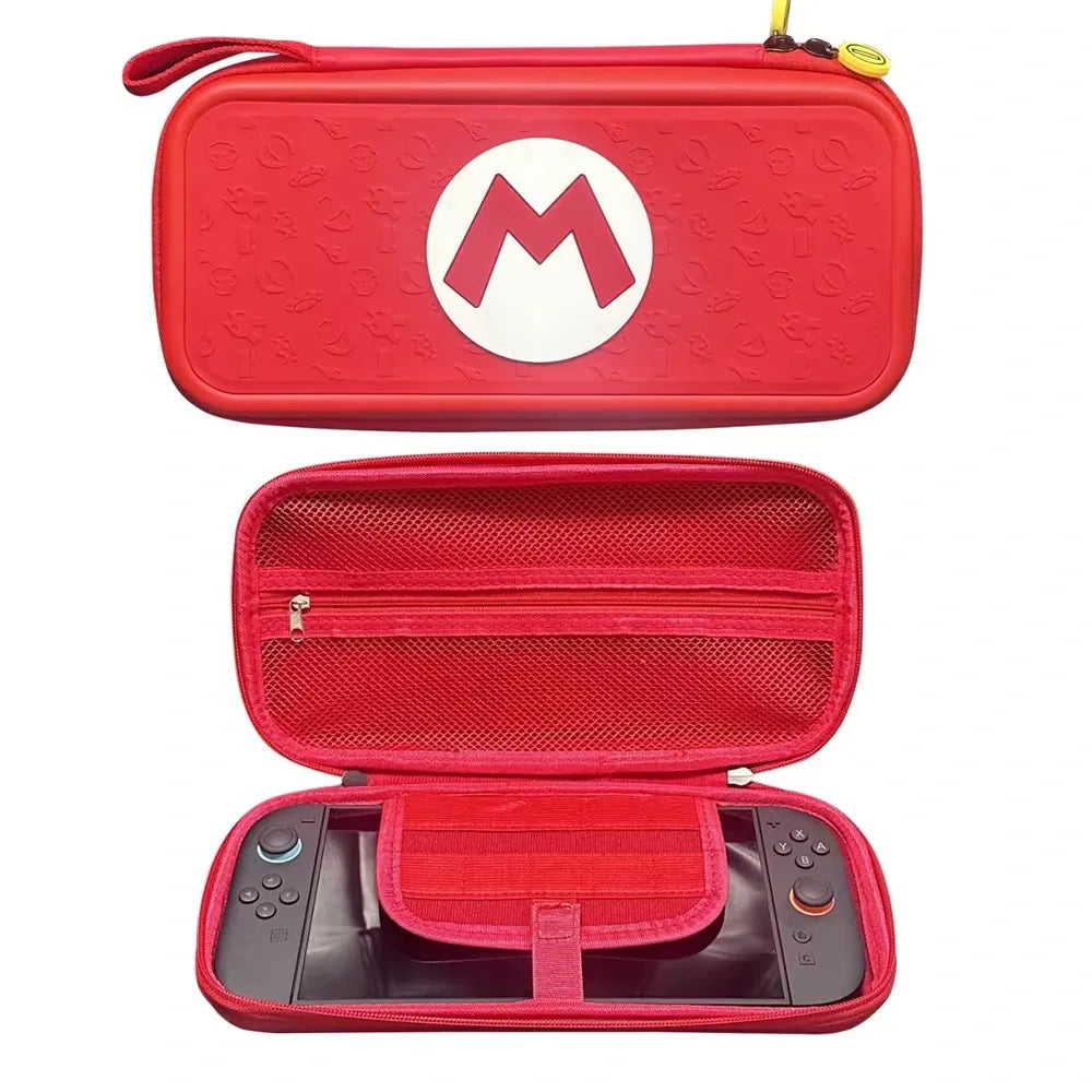 Silicone Carry Case for Nintendo Switch 2 Mario Red PP Bag