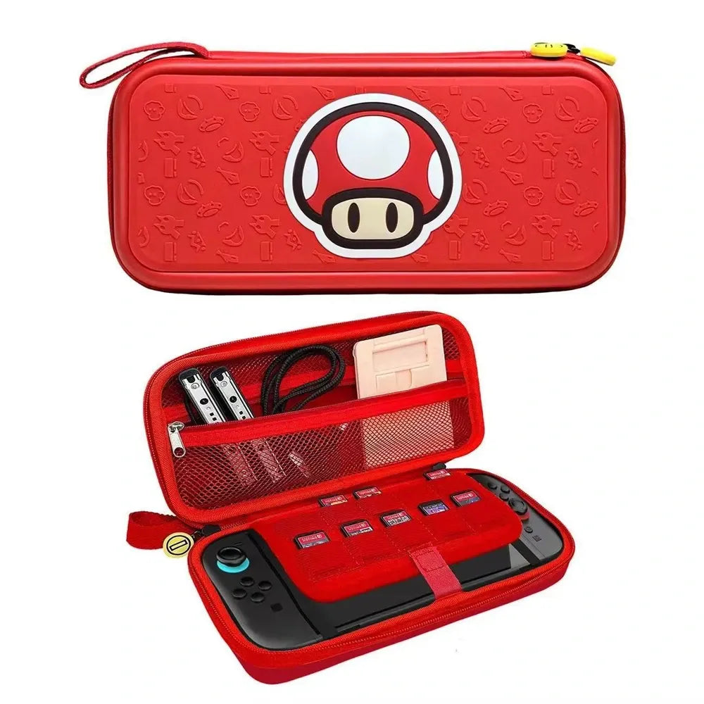 Silicone Carry Case for Nintendo Switch 2 Mushroom PP Bag