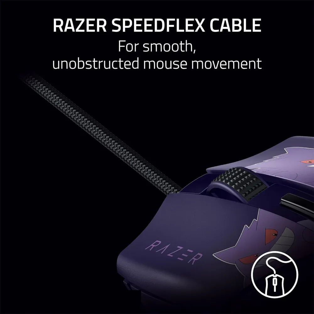 Razer Cobra Lightweight Wired Gaming Mouse - Gengar Edition with Razer Chroma RGB Lighting