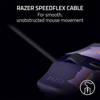 Razer Cobra Lightweight Wired Gaming Mouse - Gengar Edition with Razer Chroma RGB Lighting