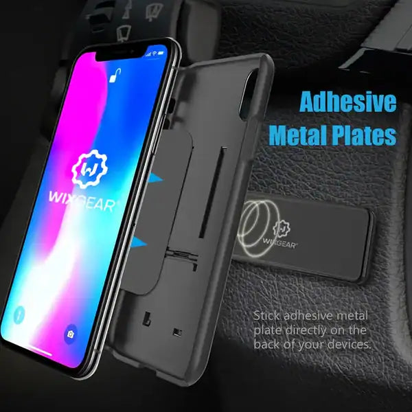 WixGear Rectangle Flat Magnetic Stick On Car Mount product photo