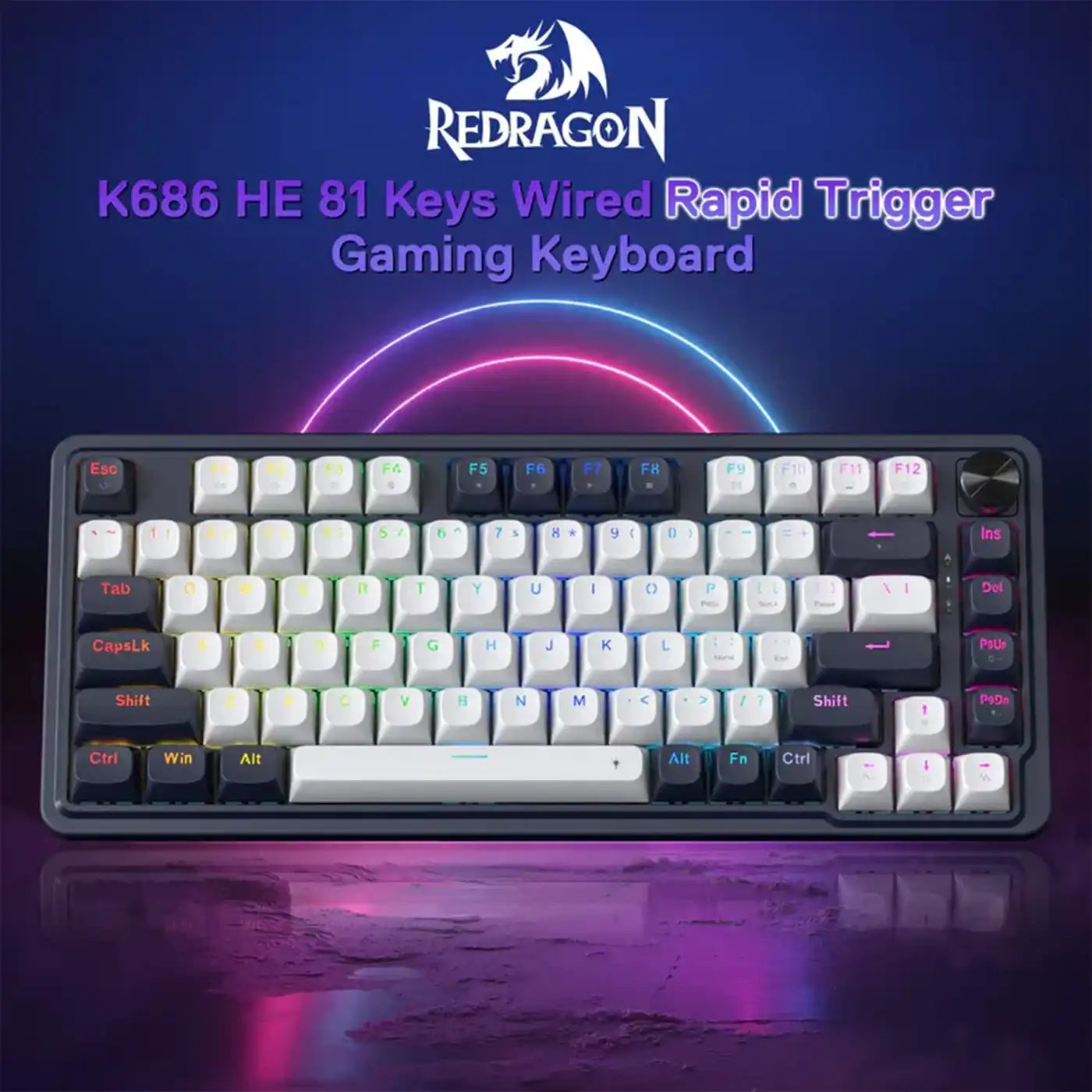 UCAL K673 HE Rapid Trigger Gaming Keyboard