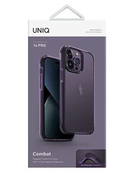 Uniq Combat Apple iPhone 14 Pro fig purple additional product image