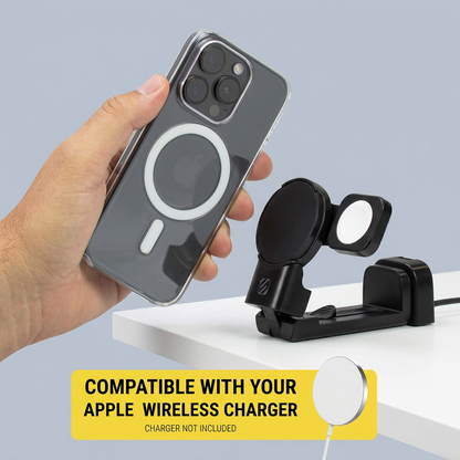 Scosche Travel SMS MagSafe Phone Magnetic Holder Mount side view