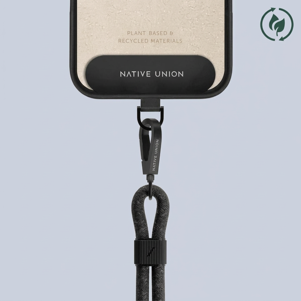 NativeUnion City Sling Universal Neck Strap Black product photo