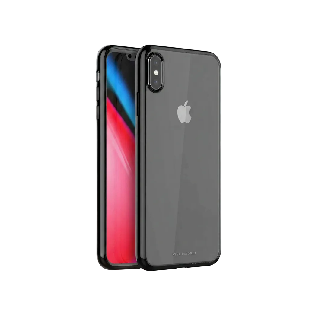 Viva Madrid Glazo Flex Back Case for iPhone XS Max - Black