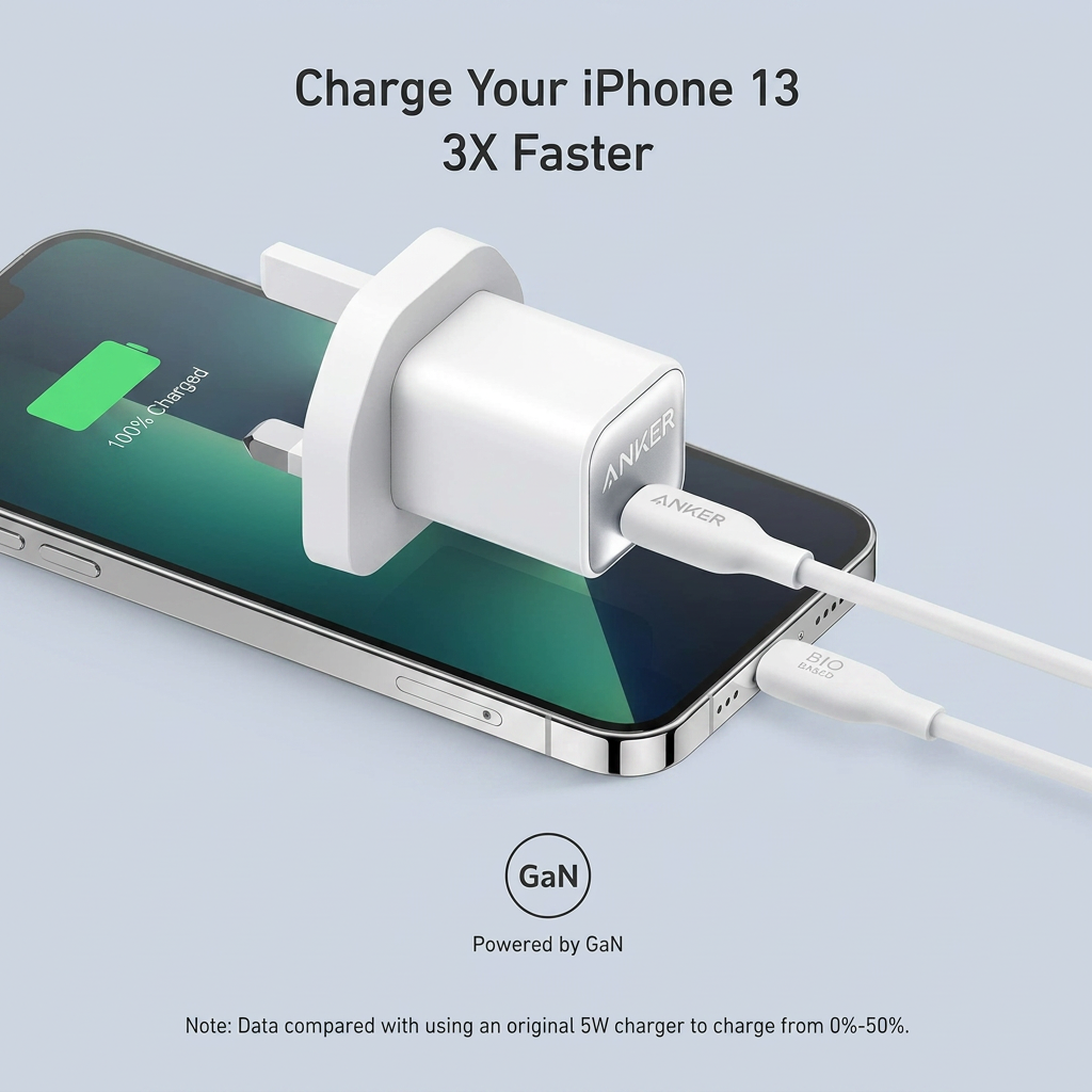 Anker 511 Charger Nano 3 30W - White product photo