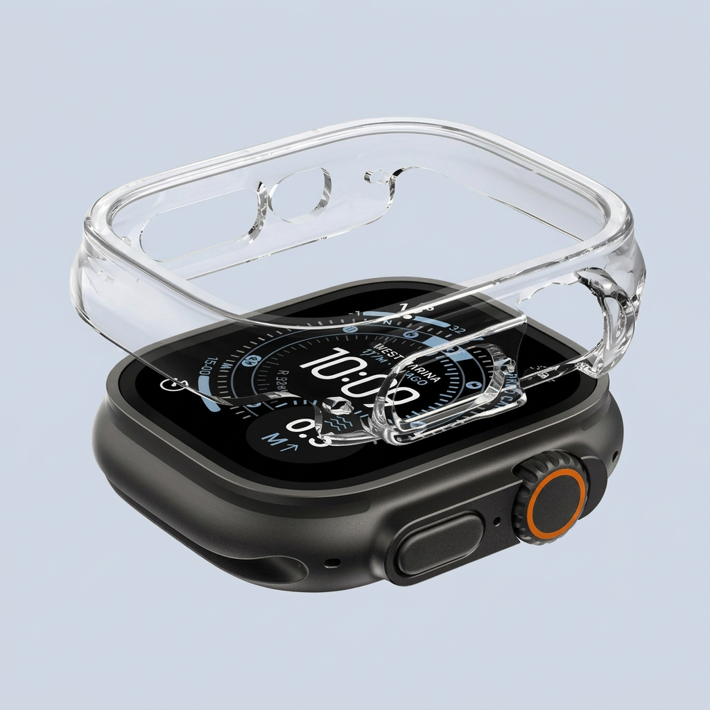 AmazingThing Apple Watch 46mm Cover - clear product photo