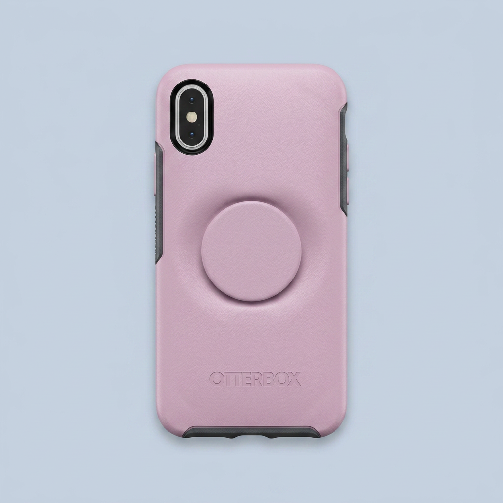 OtterBox Pop Symmetry Series Case for iPhone XS Max - Mauveolous back view
