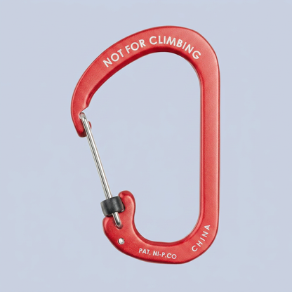 Niteize Slide Lock Carabiner - Red product photo