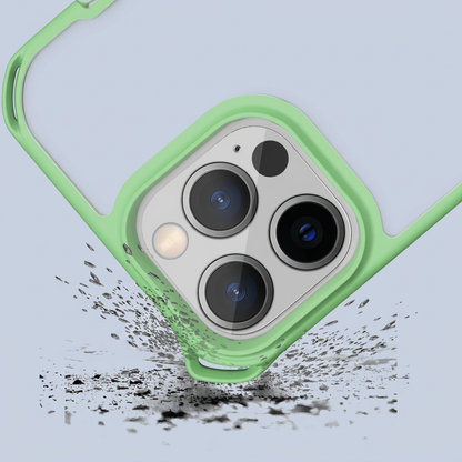Itskins iPhone 13 Pro Cover - Light Green And Clear phone case additional product image