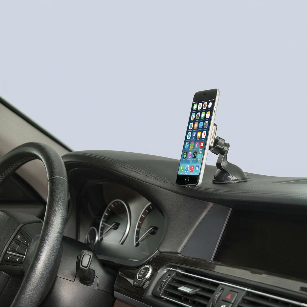 Scosche MagicMount Select Magnetic Adjustable Car Window Dash Mount Holder side view