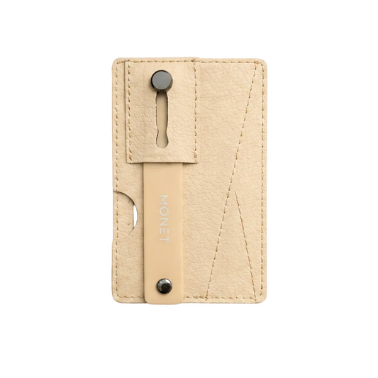 Monet Wallet Phone Grip with Stand - Peach Color