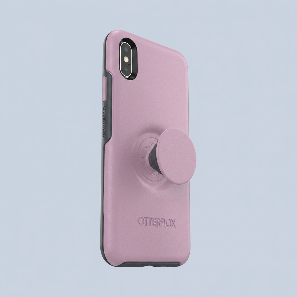 OtterBox Pop Symmetry Series Case for iPhone XS Max - Mauveolous side view