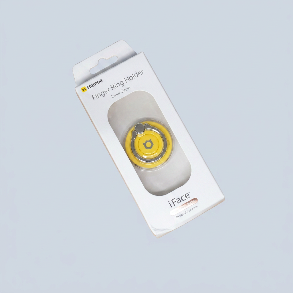 Hamee Finger Ring Holder - Yellow product photo