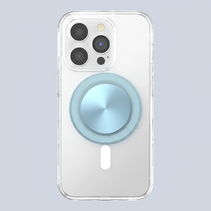 PopSockets - MagSafe Round PopGrip Cell Phone Grip & Stand- Blue Sigh product photo