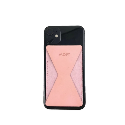 Moft Sparkle Phone Stand with Card Holder Baby Pink product photo