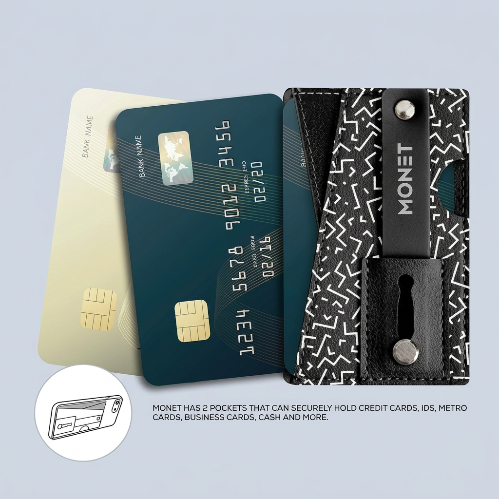 Monet Wallet Kickstand - Memphis additional product image