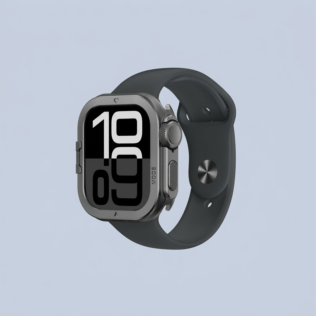 AmazingThing Apple Watch 46mm Titan Pro Case - Black additional product image