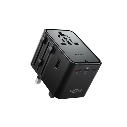 AceFast 45W Multi Charger with 3XUSB-C and 2XUSB-A borts product photo