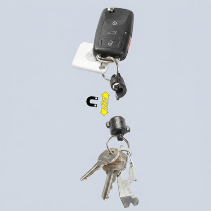 Niteize Polycarbonate Keyring 360 Magnetic Quick Connector additional product image