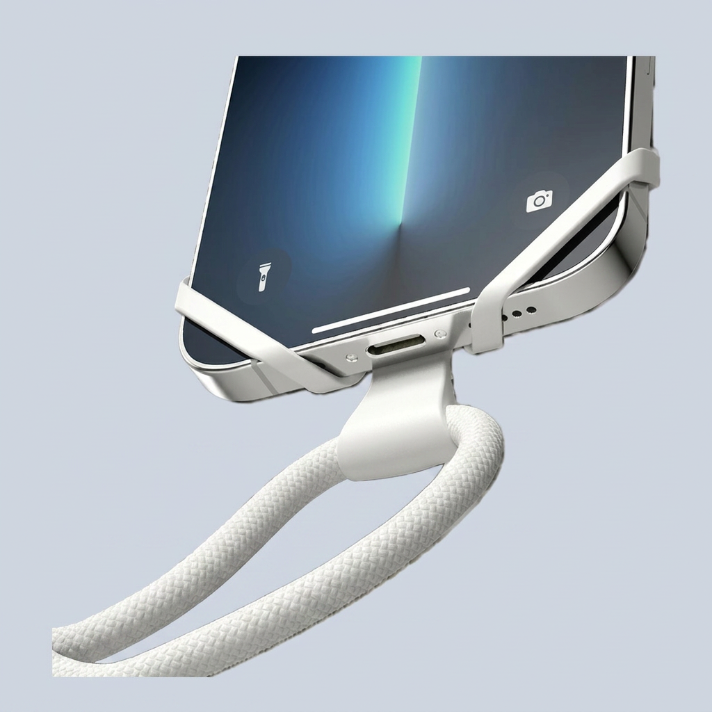 Vonmählen Infinity Universal Phone Strap - White product photo