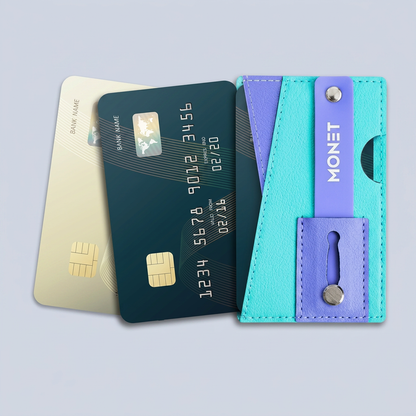 Monet Wallet Kickstand - Minty Sky additional product image