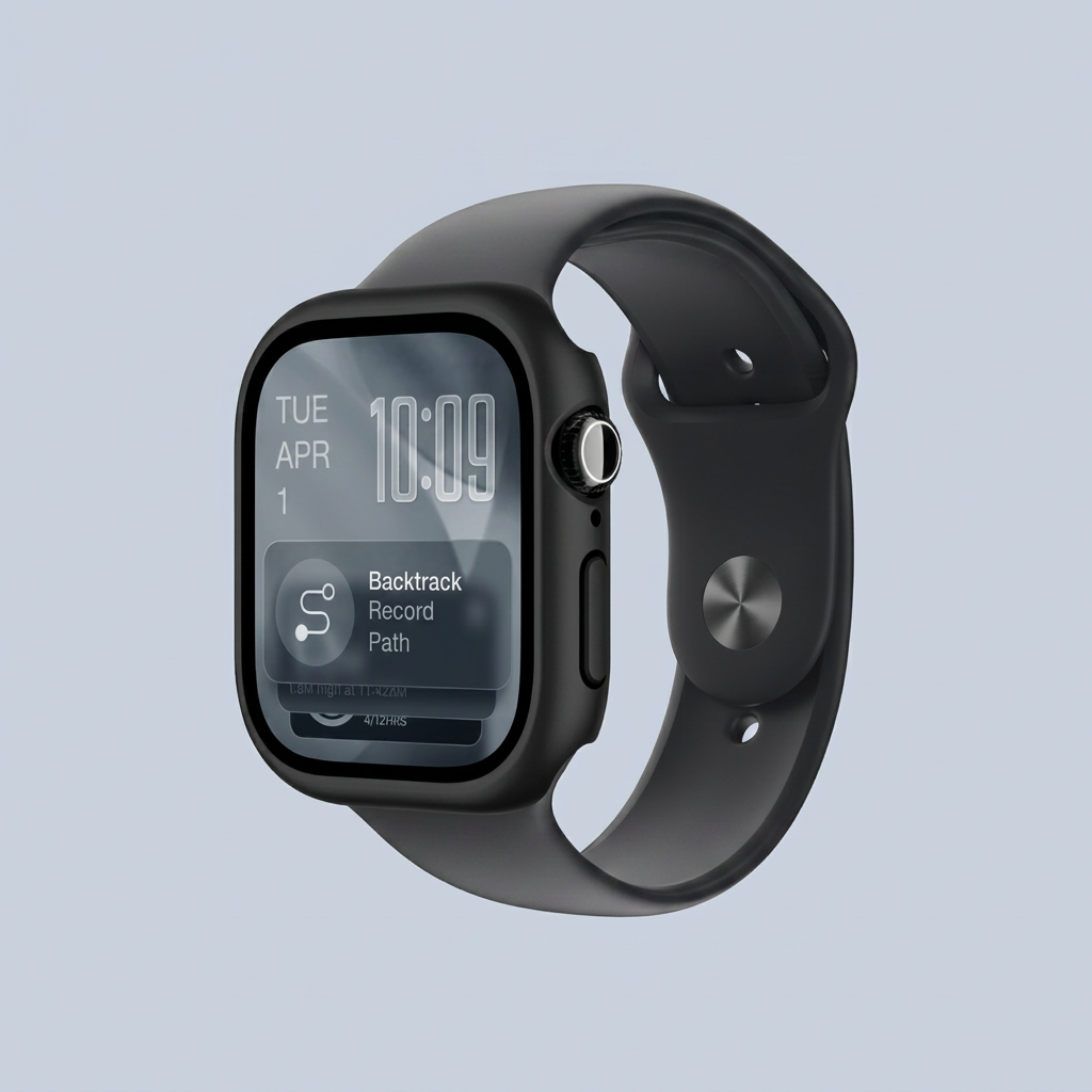AmazingThing Apple watch Series 11 46mm cover - Black product photo