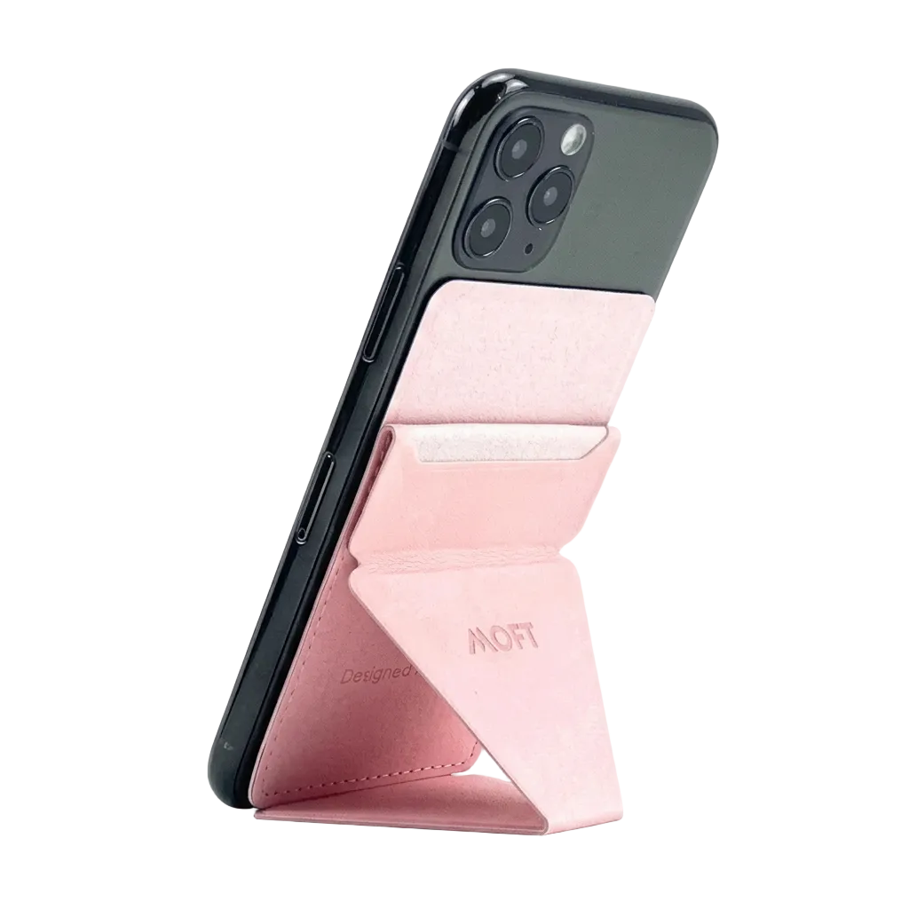 Moft Sparkle Phone Stand with Card Holder Baby Pink additional product image