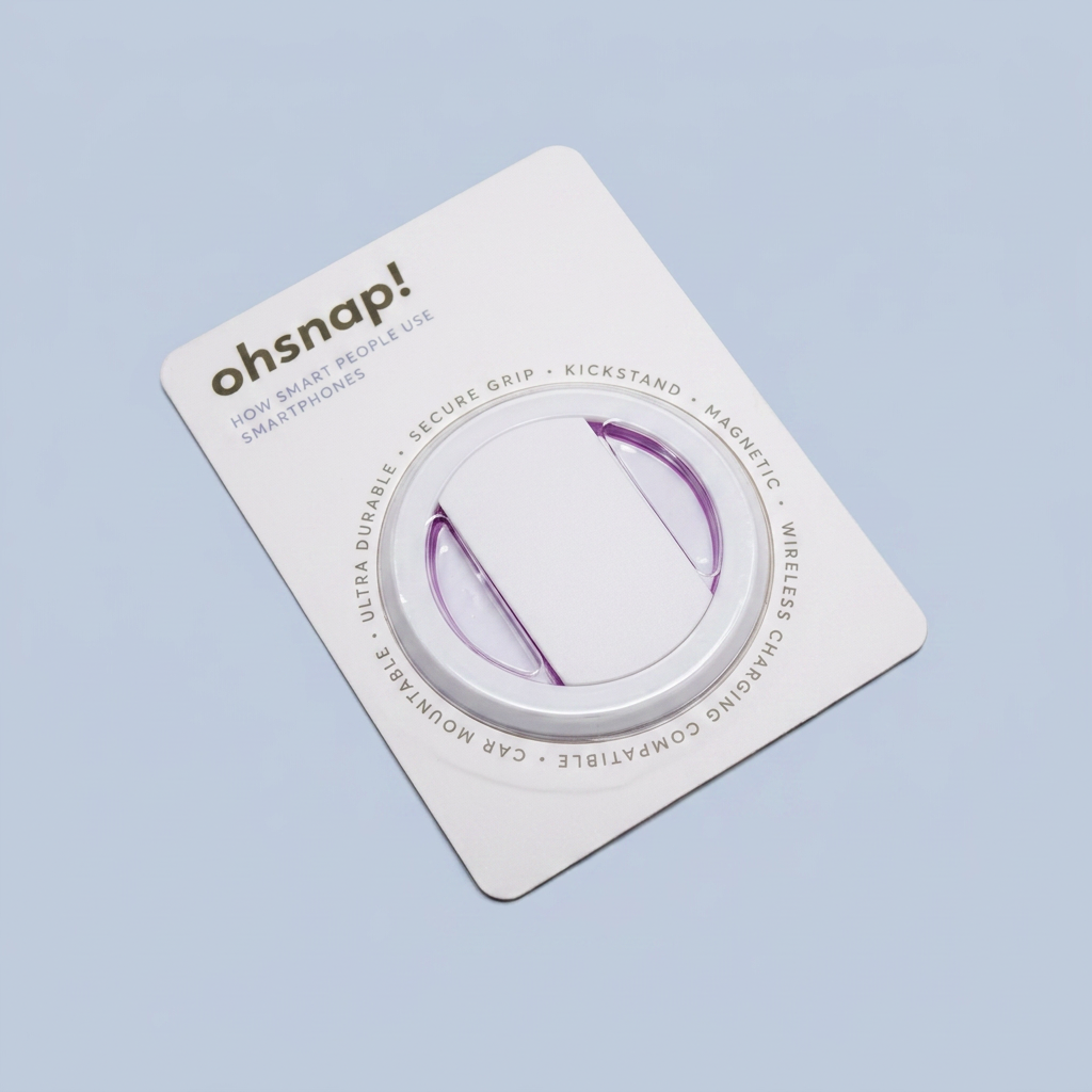 Ohsnap Grip White Purple product photo