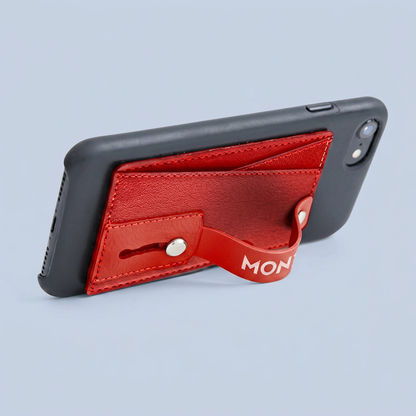 Monet Wallet Kickstand - Red product photo