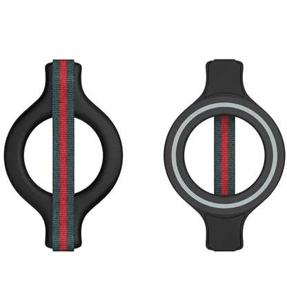 Sinjimoru Ringo Mini Grip Magnetic Wool Band Grip Holder- Green Red product photo