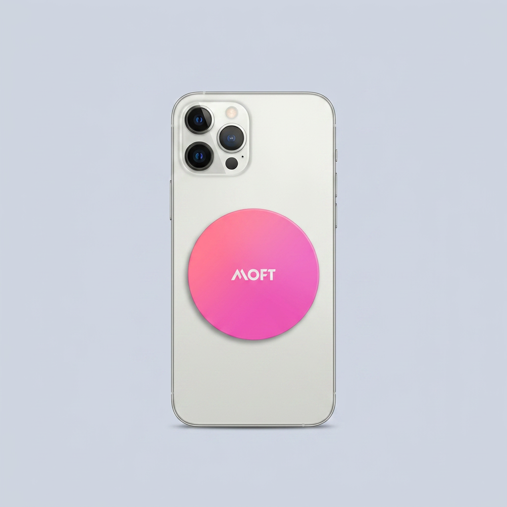 Moft Snap Phone Grip & Stand Magnetic - Pinkey Purple product photo