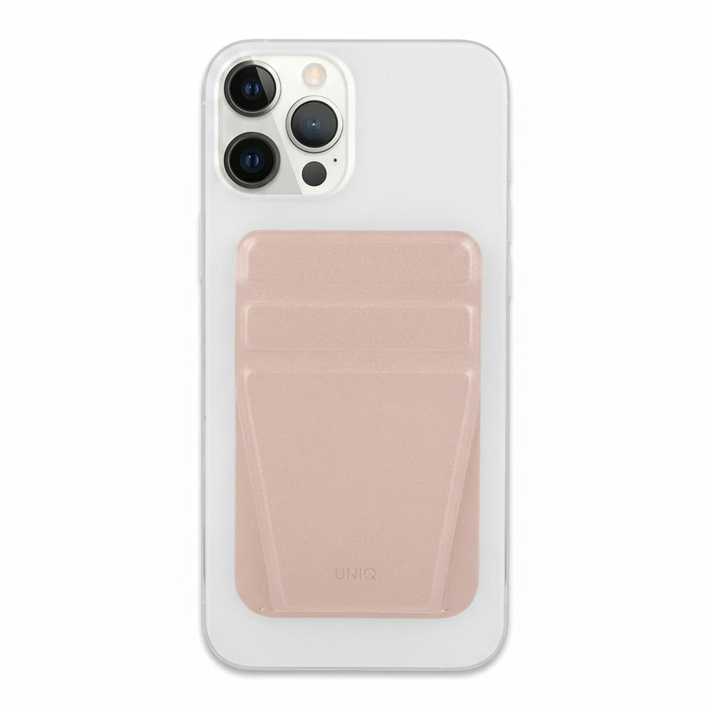Uniq LYFT Magentic Snap-On Stand And Card Holder - Pink product photo