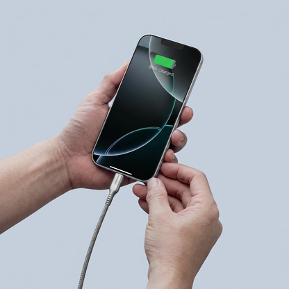 AmazingThing USB-A + USB-C to USB-C + USB-C 4-in-1 PD 100W 1 5m - Black charger