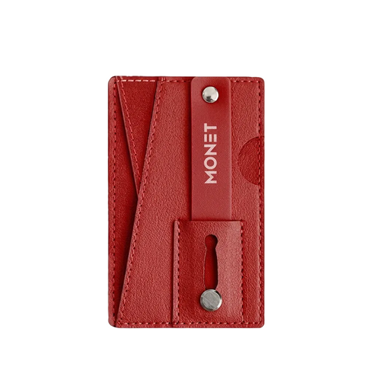 Monet Wallet Kickstand - Red product photo