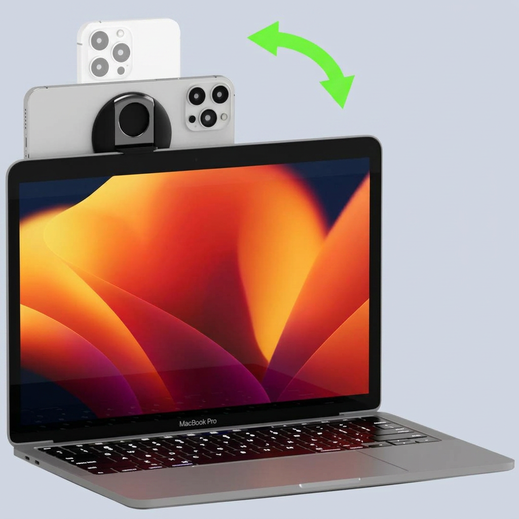 Belkin iPhone Mount with MagSafe for Mac Notebooks-Black product image