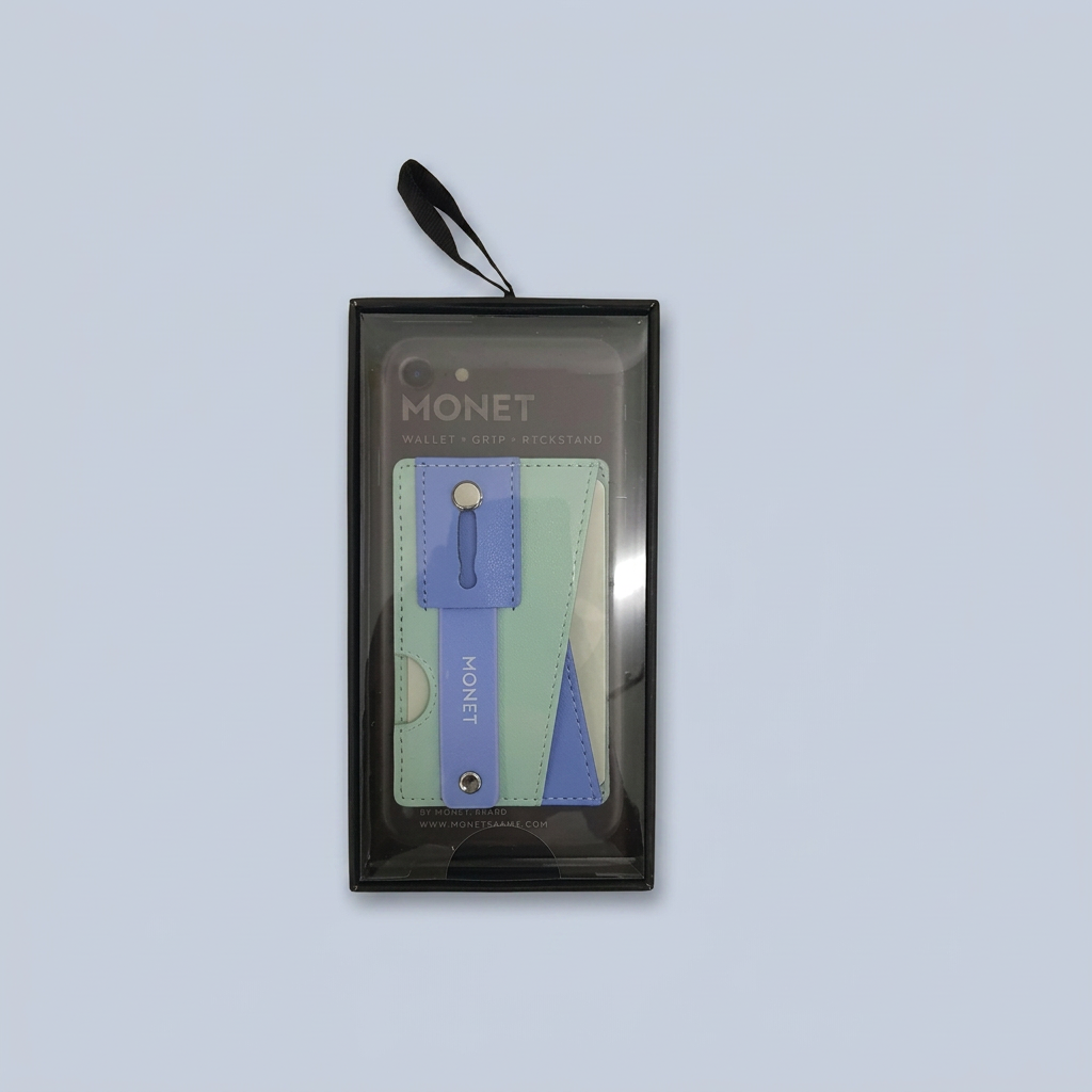 Monet Wallet Kickstand - Minty Sky product image