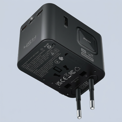 AceFast 45W Multi Charger with 3XUSB-C and 2XUSB-A borts additional product image