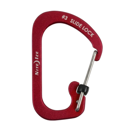 Niteize Size-3 S-Biner SlideLock Carabiner- Red product photo