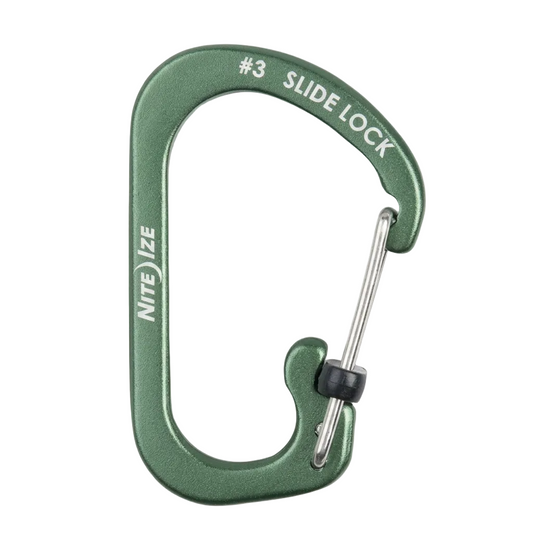Niteize Size-3 S-Biner SlideLock Carabiner- Green product photo