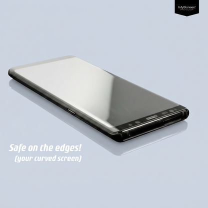 Myscreen pro tector Diamond samsung galaxy s9 glass the in glass protection edge3D edge to
