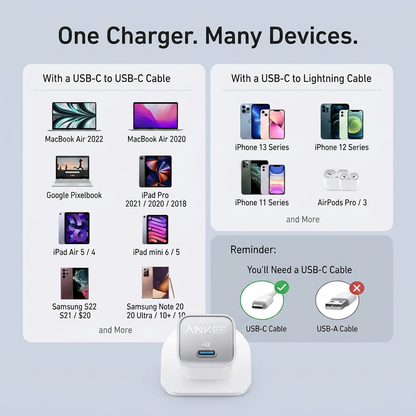 Anker 511 Charger Nano 3 30W - White additional product image
