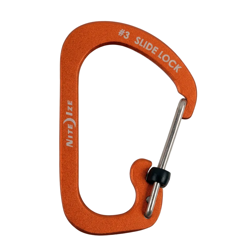 Niteize Size-3 S-Biner SlideLock Carabiner- Orange product photo