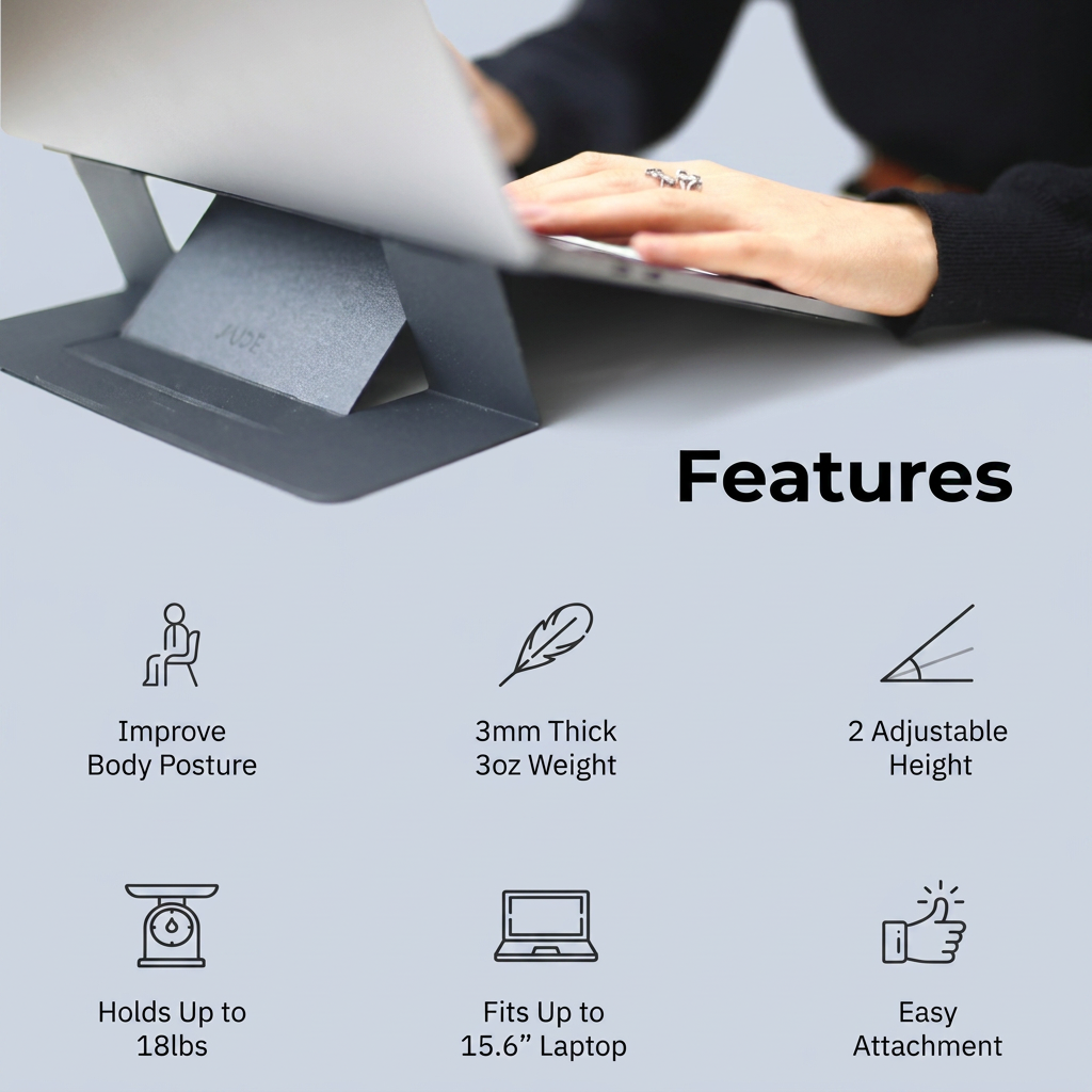 MOFT Laptop Stand - Gold product photo