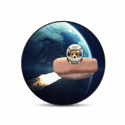 Nuckees Phone Grip & Stand NuckeePoo In Orbit product photo