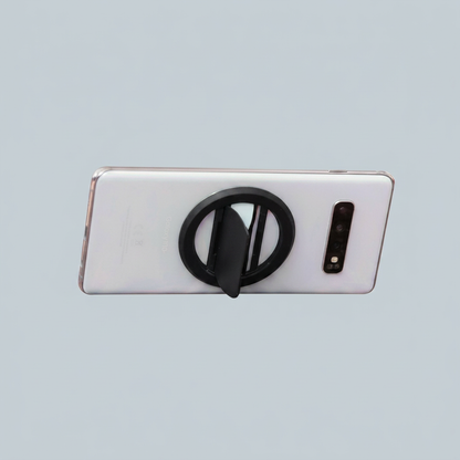 Ohsnap The smartphone grip-stand is razor-thin magnetic and more versatile back view
