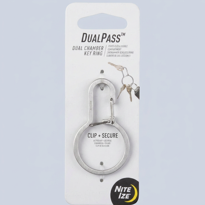 Niteize DualPass Dual Chamber Key Ring additional product image