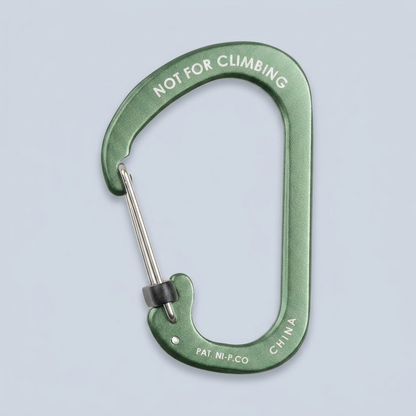 Niteize Slide Lock Carabiner - Green product photo